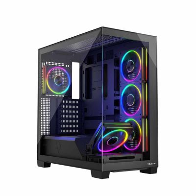 35. MODECOM OBUDOWA VOLCANO STELLAR ARGB MIDI 5F BLACK