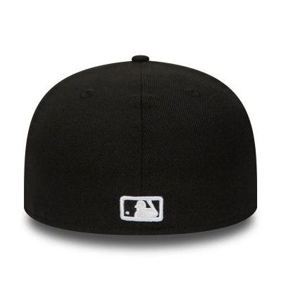 3. Czapka z daszkiem New Era 59FIFTY MLB Atlanta Braves Fullcap Czarna - 10047487