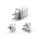 Ładowarka sieciowa podróżna Silicon Power QM16 Boost Charger 20W wtyczki EU/US/UK/AU 1xUSB-A 1xUSB-C