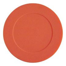Krążek do unihokeja PVC 3" pomarańczowy