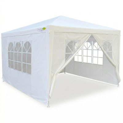 4. PAWILON NAMIOT OGRODOWY 3X4X2.5M BIAŁY SASKA GARDEN