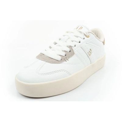 3. Gap buty damskie sportowe Boudler sneakersy modne wygodne białe