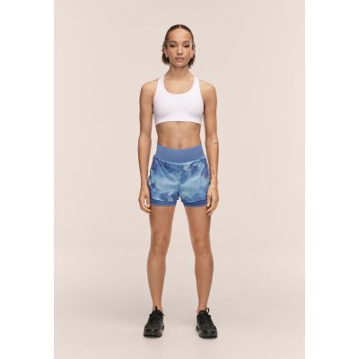 Szorty CASALL Breeze Printed Running Short kolor granatowy