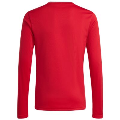 3. Koszulka dla dzieci adidas Entrada 26 Long Sleeve Jersey czerwona KF5878