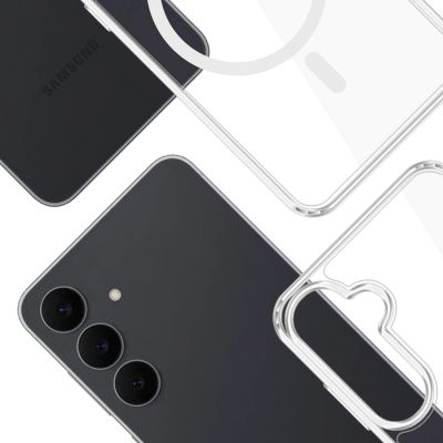 9. Etui 3mk Armor MagCase na Samsung Galaxy S26 FE - przezroczyste