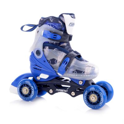 8. Łyżwy./Rolki/Wrotki regulowane FunActiv Adapt Led 4w1 Boy
