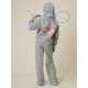 2. Bluza dresowa regular z kapturem dziewczęca 4F 4FJRSS26TSWSF2811-25M