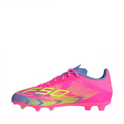 5. Buty piłkarskie adidas F50 League FG/MG Jr IE3745