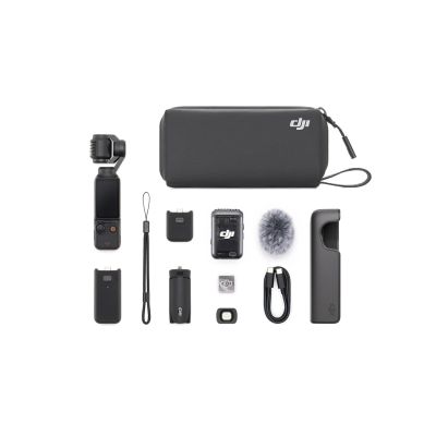 10. DJI Osmo Pocket 3 Creator Combo aparat ze stabilizatorem 4K Ultra HD 9,4 MP Czarny