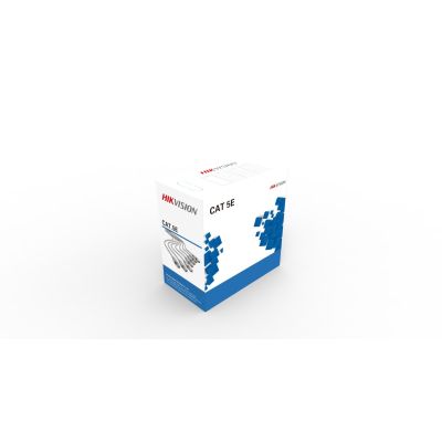 Hikvision DS-1LN5E-E/E kabel sieciowy Czarny 305 m Cat5e U/UTP (UTP)