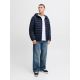 3. Jack&Jones męska kurtka puchowa JJEBRADLEY LIGHT PUFFER HOOD NOOS 12280970 SKY CAPTAIN