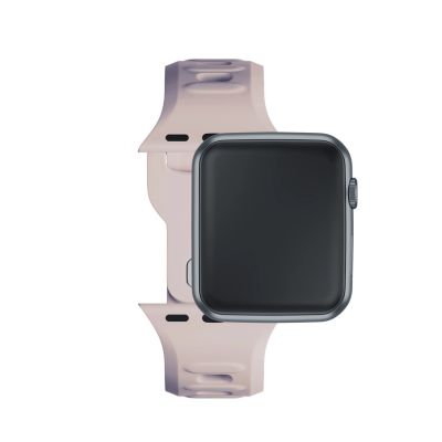 4. Pasek silikonowy 3mk Silicone Watch Strap do Apple Watch 38 / 40 / 41 mm - beżowy