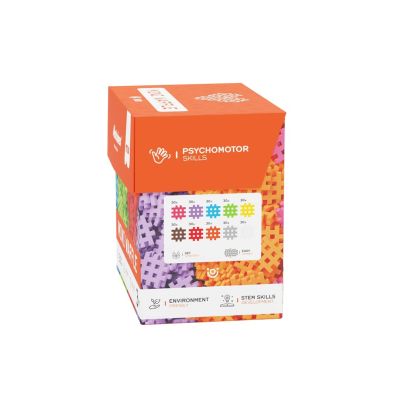 4. MARIOINEX Klocki Mini Waffle, 300 elementów