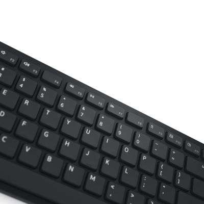 10. DELL Klawiatura i mysz Pro — KM5221W - hiszpańska (QWERTY) - czarna