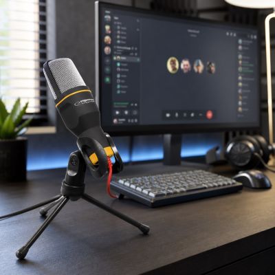 8. Mikrofon Esperanza STUDIO PRO EH182 (kolor czarny)