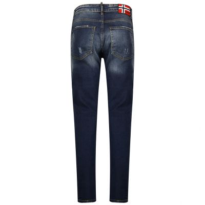 2. Spodnie jeansowe męskie Geographical Norway MOD 201 EO MEN 2614 niebieskie (SW5423H/GNO/Blue)