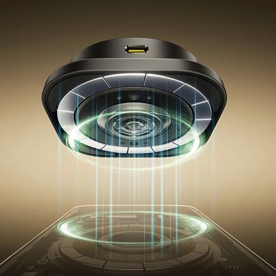 13. Uchwyt Baseus PrimeTrip C03sPro samochodowy na deskę rozdzielczą z ładowarką indukcyjną przyklejany - czarny