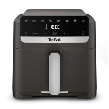 Tefal Easy Fry Mega Compact EY866HE1 frytkownica Pojedyńczy 7,5 l Autonomiczny Frytkownica na gorące powietrze Czarny, Srebrny