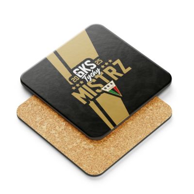 4. Kubek z podkładką GKS Tychy Mistrz Polski 2025 SREBGKS-KUBP-MIS