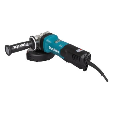 3. MAKITA SZLIFIERKA KĄT.125mm  GA5093X01 1900W WŁĄCZNIK ŁOPATKOWY, REG.OBR., HAMULEC