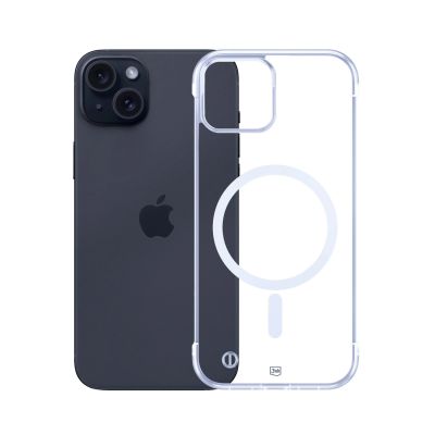 8. Etui 3mk Just20g MagCase na iPhone 15 Plus - przezroczyste