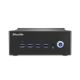 7. Shuttle Nano PC NT10H5, Intel Core Ultra 5 125H, grafika Intel Arc, 2xHDMI, 2xUSB 4.0 (DP), 2x2.5Gbit LAN, w tym VESA 24/7 praca stała, 1L PC, Mini PC barebone, Intel SoC, DDR5-SDRAM, PCI Express, 120 W