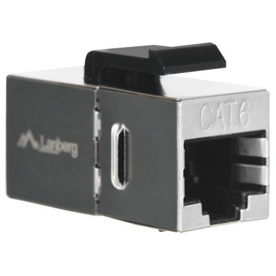 2. LANBERG ŁĄCZNIK KEYSTONE KAT.6 FTP RJ45->RJ45 ZŁĄCZKA SIECIOWA KSF6-3000