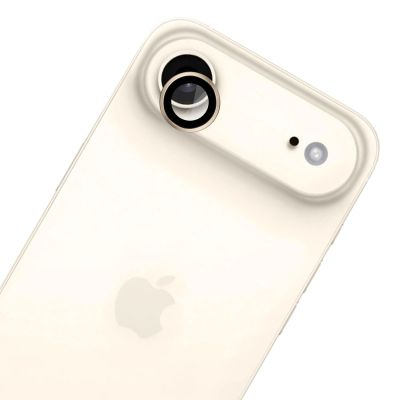 4. Szkło hartowane na obiektyw aparatu 3mk Lens Protection Pro do iPhone 17 Air - złote