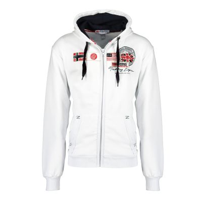 Bluza męska Geographical Norway GORMA MEN 100 EO +BS (WT1880H/GN-WHITE)