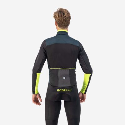 4. Rogelli kurtka zimowa CADENCE nieb-czar-fluor XL