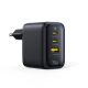 4. Ładowarka sieciowa Baseus EnerFill FE22 70W 2 x USB-C + USB-A - czarna