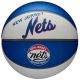 5. Piłka Wilson NBA Team Retro Brooklyn Nets Mini Ball WTB3200XBBRO