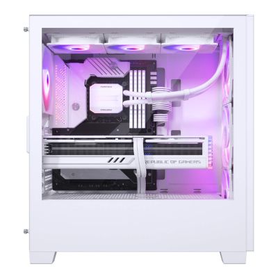 4. Phanteks XT Pro Ultra Szkło Hartowane Szyby, D-RGB - białe