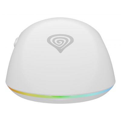 7. GENESIS Zircon XIII myszka Gaming Oburęczny RF Wireless + USB Type-C Optyczny 26000 DPI