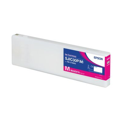 4. Epson SJIC30P(M): Ink cartridge for ColorWorks C7500G (Magenta)