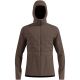 2. Kurtka przeciwwiatrowa męska Odlo ZEROWEIGHT INSULATOR Jacket brązowa