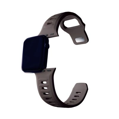 7. Pasek 3mk Silicone Watch Strap na Apple Watch 38/40/41 mm - ciemnoszary