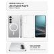 7. Etui Spigen Ultra Hybrid Mag MagSafe na Samsung Galaxy S26 - przezroczysto-białe
