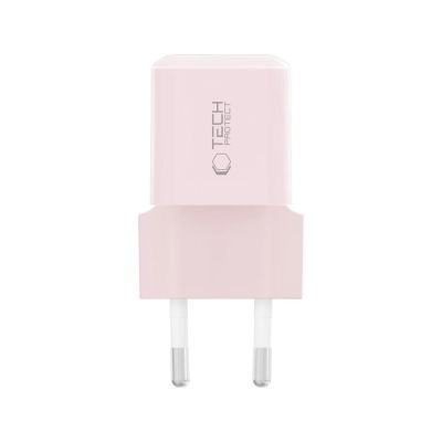 3. Ładowarka sieciowa Tech-Protect NCM25 USB-C PD 25W - różowa
