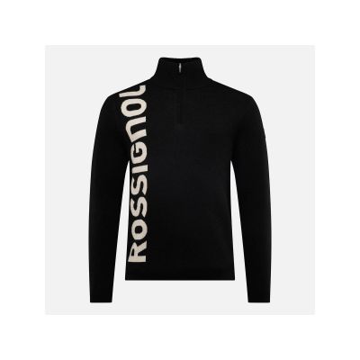 6. Sweter męski ROSSIGNOL SIGNATURE HZ SWEATER czarny