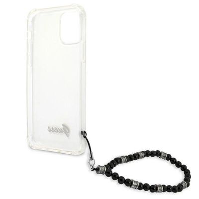 7. Etui Guess Black Pearl na iPhone 12 / iPhone 12 Pro - przezroczyste