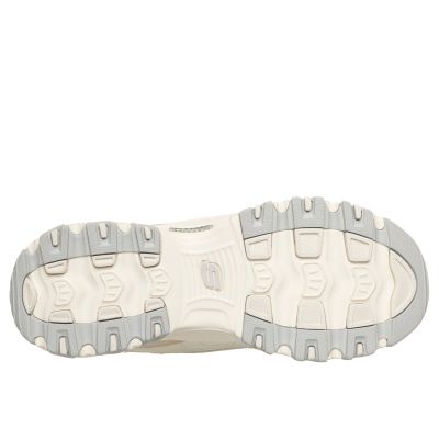 6. Skechers damskie klapki Slip-ins™ D'LITES SMOOTH NOSTALGIA 150537 NTGY
