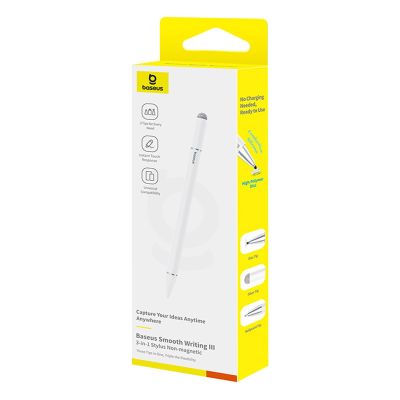 6. Rysik pasywny Baseus Smooth Writing III 3w1 - biały
