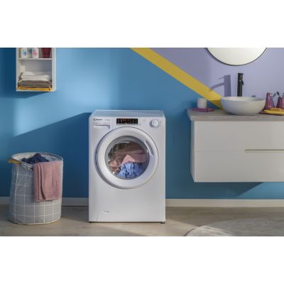 62. Candy Smart Pro Inverter CO 474TWM6/1-S pralka Od przodu 7 kg 1400 RPM Biały