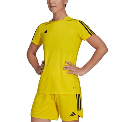 5. Koszulka damska adidas Tiro 23 League Jersey żółta HR4614