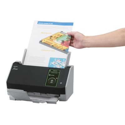 33. Ricoh fi-8040 ADF+Ręczny skaner pobierający 600 x 600 DPI A4 Czarny, Szary