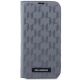 3. Etui Karl Lagerfeld Saffiano Monogram na iPhone 14 Pro - srebrne