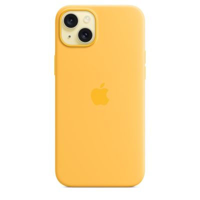 4. Silikonowe etui Apple z MagSafe Sunshine, do iPhone 15 Plus, MWNF3ZM/A