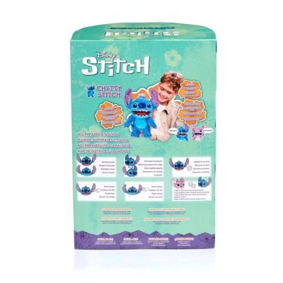 8. Interaktywna maskotka Wow! Stuff Disney Real FX Chatty Stitch zabawka (DIS-1025-01)