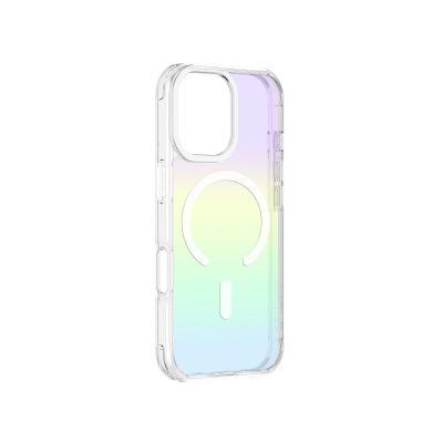4. Etui AMAZINGTHING Minimal Mag na iPhone 17 kompatybilne z MagSafe tęczowe - wielokolorowe